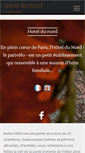 Mobile Screenshot of hoteldunord-leparivelo.com